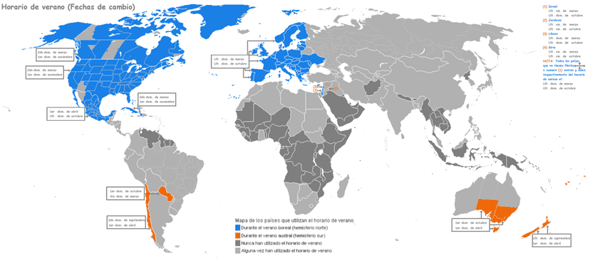 Changement d'heure aux États-Unis en 2026 : détails par État