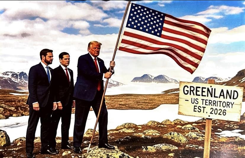 Foto de archivo: Trump anuncia acuerdo con Dinamarca para el control permanente de Groenlandia