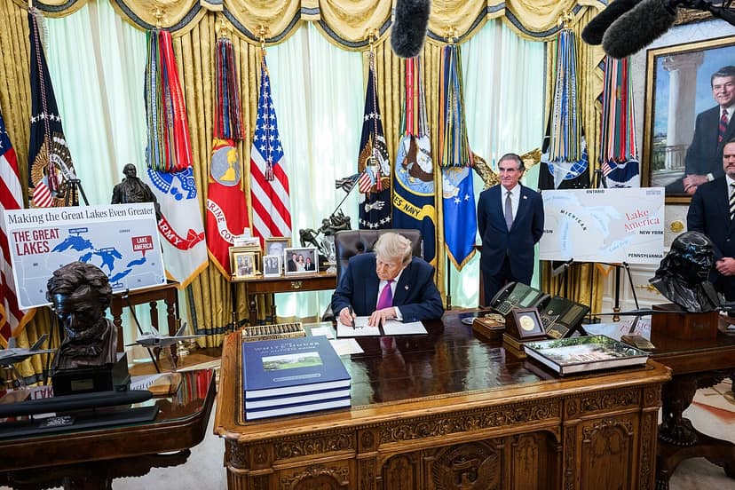 Changement de nom de Trump : le lac Ontario devient lac America sur Google et Apple Maps