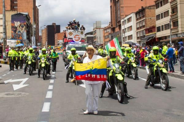 Photo d'archive: Solidarité internationale avec la Colombie après le tremblement de terre de 7,4 degrés