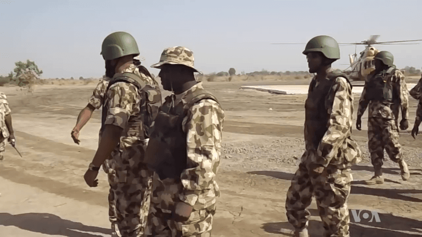 Foto d'archivio: Truppe salvano vittime rapite e neutralizzano terroristi in Nigeria