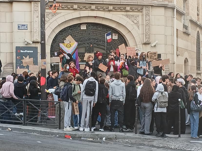 Foto de arquivo: Mobilização em França: dias de tensão e violência