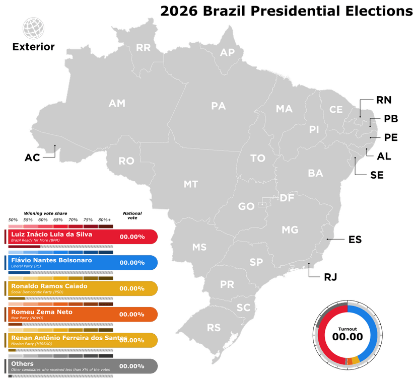 Lula und Flávio Bolsonaro beenden ihre Wahlkampagnen vor der Wahl
