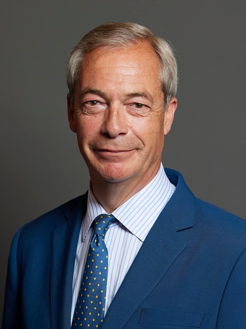 Archivbild: Farage tritt zur Nachwahl in Clacton gegen Spaßkandidaten an