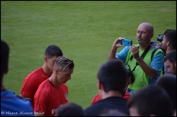 Julián Álvarez nimmt das Training beim Atlético de Madrid auf