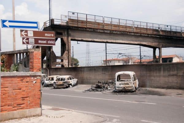 Explosión e incendio en la fábrica de municiones de Colleferro