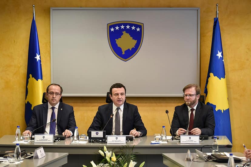 Incident at Kosovo Parliament: Opposition MP Throws Eggs at Interim Prime Minister