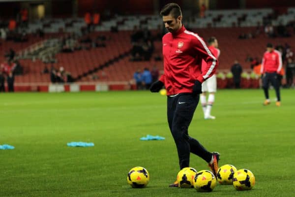 Foto de archivo: Lille empata contra Everton a pesar de la lesión de Giroud