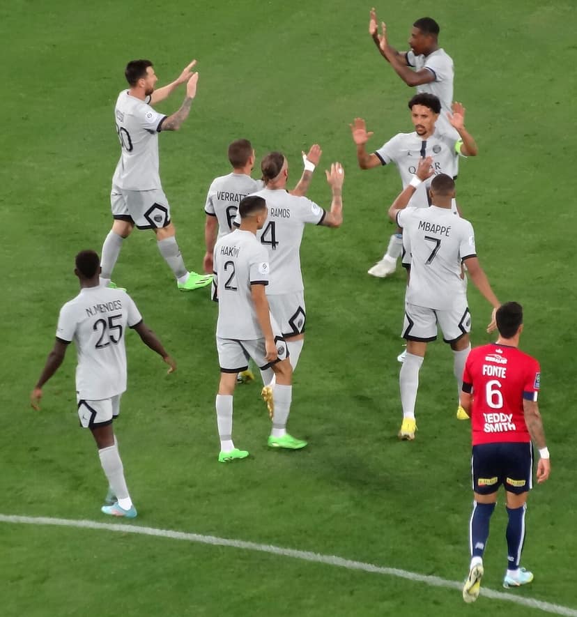 Foto d'archivio: Successo e pareggio nella partita PSG-Monaco