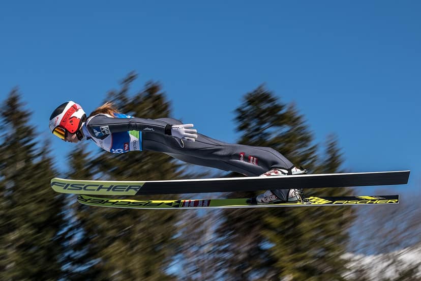 Lisa Eder resumes her ski jumping career