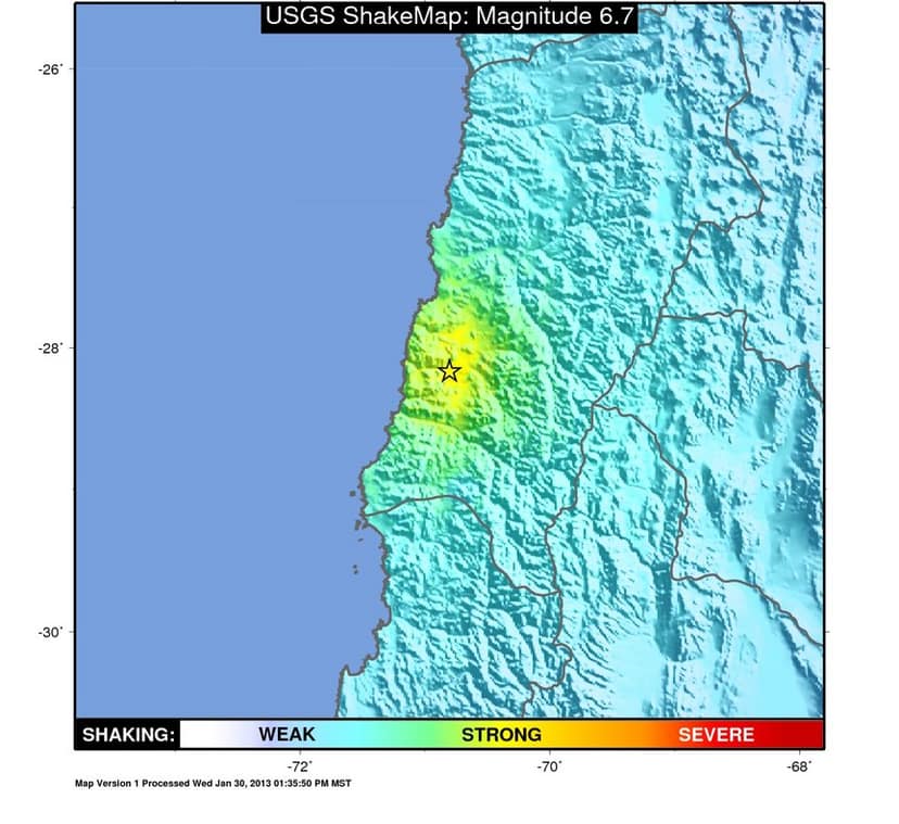Reportes de sismos en Perú, Chile y Venezuela del 8 de agosto