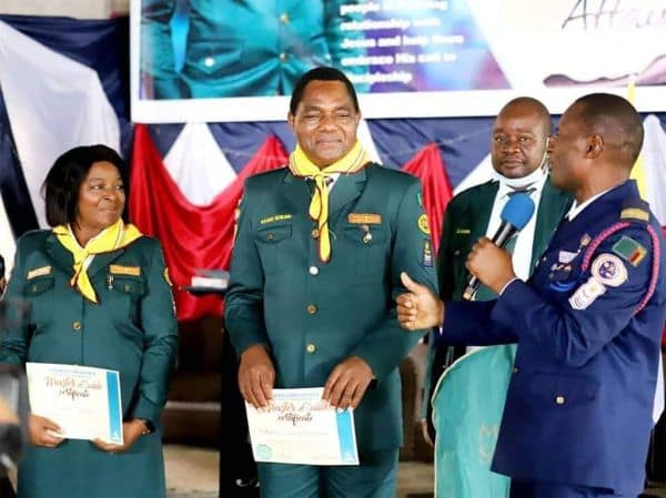 Hakainde Hichilema herverkiezing als president van Zambia met ongeveer 60% van de stemmen