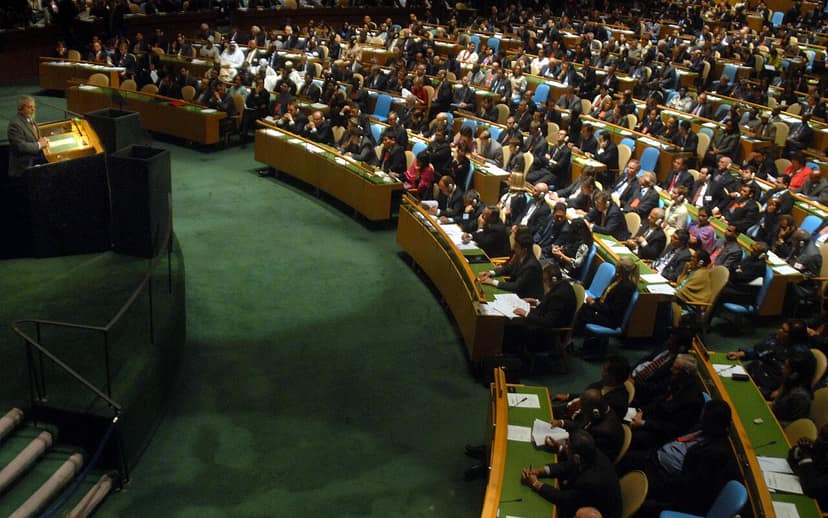 Photo d'archive: L'ONU lance la 81e Assemblée générale sous le thème "Restaurer la confiance"