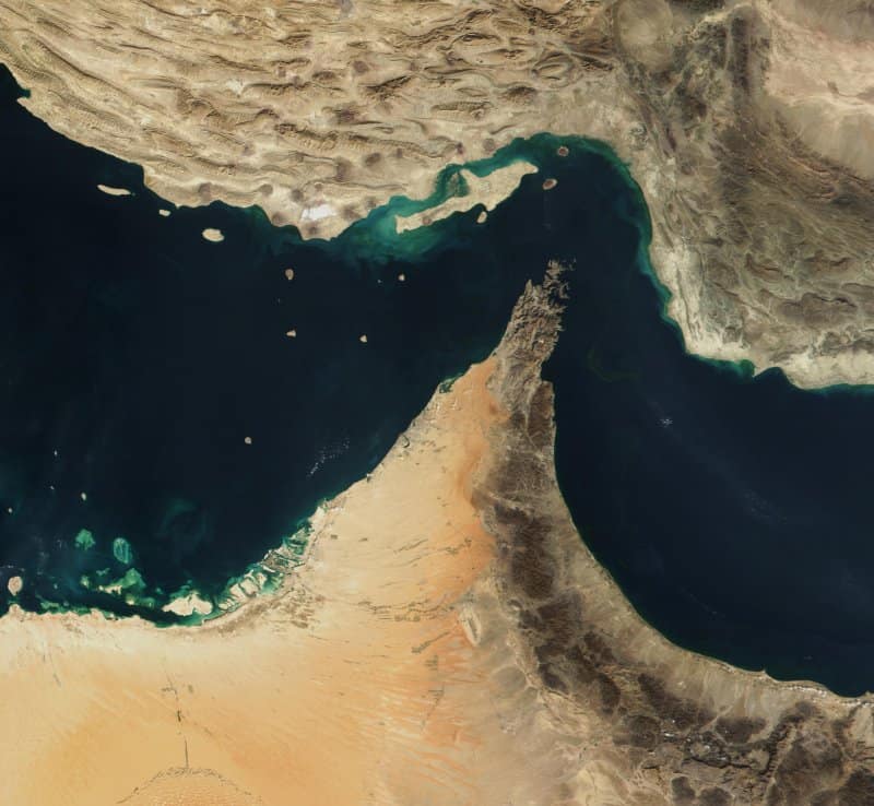 Iran en Oman staan op het punt een overeenkomst te sluiten over de Straat van Hormuz