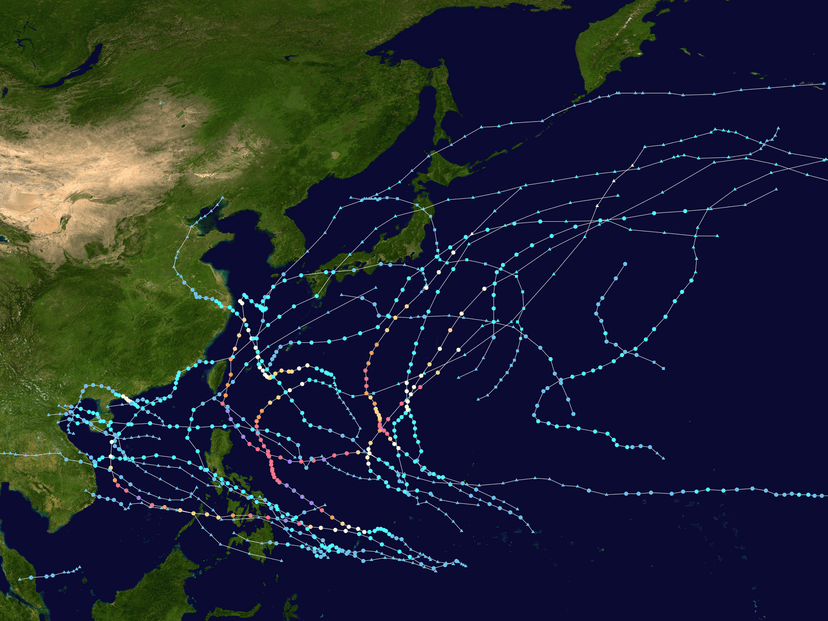 Archive photo: Typhoon Champi kills one, injures 500+ in Taiwan before heading to China