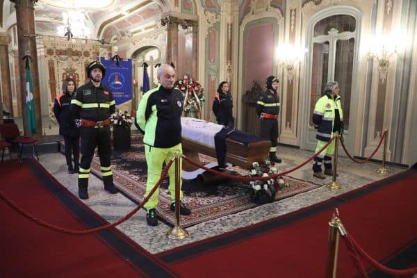 Foto d'archivio: Camera ardente e funerali di Stato per Emma Bonino in Campidoglio