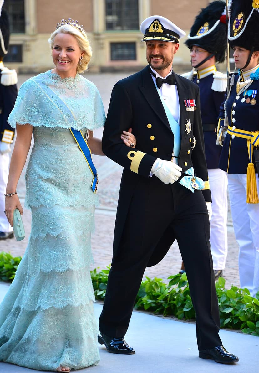 Les princes Haakon et Mette-Marit de Norvège célèbrent leurs noces d'argent