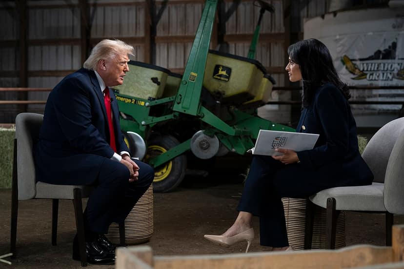 Trump roept FCC op tot actie tegen NBC's Kristen Welker