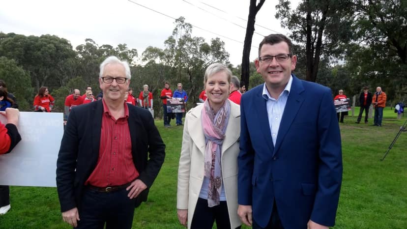 Foto d'archivio: Cancellati i piani per la statua di Daniel Andrews da parte del governo del Victoria