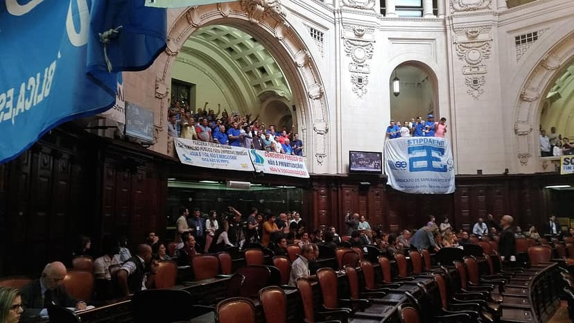 Foto de arquivo: Livre manifesta-se contra privatização da Segurança Social