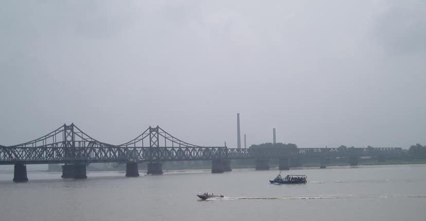 Inauguración de un nuevo puente entre China y Corea del Norte el jueves