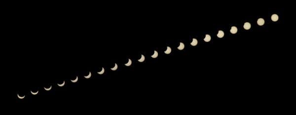 Eclipse solar sobre Europa: momentos destacados y fotos
