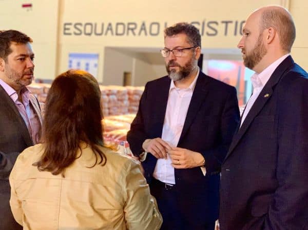 Photo d'archive: Le Brésil envoie 19 tonnes de riz aux victimes des séismes en Colombie
