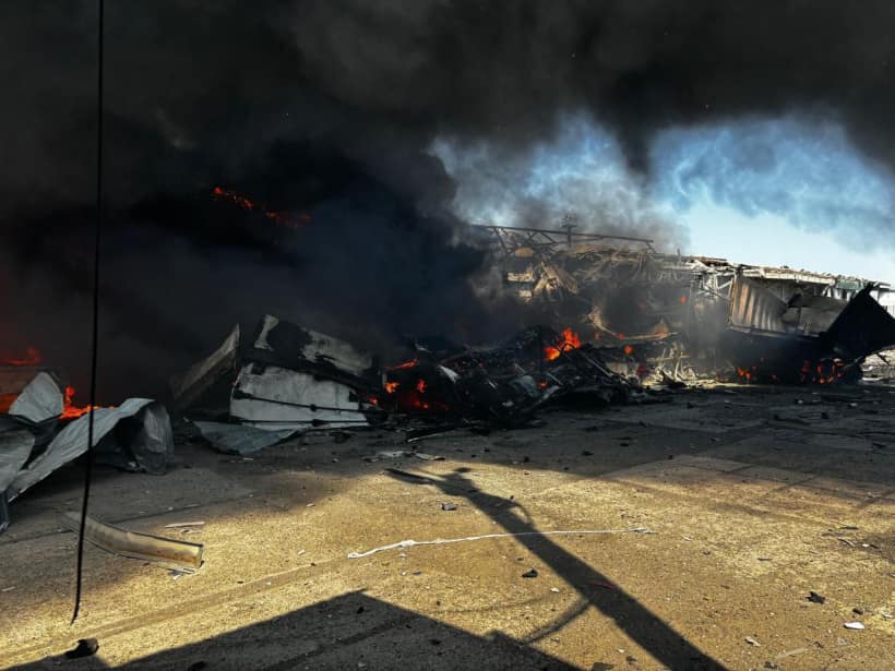Foto de arquivo: Ataque russo em Kiev causa 12 mortos, alerta nos Países Bálticos