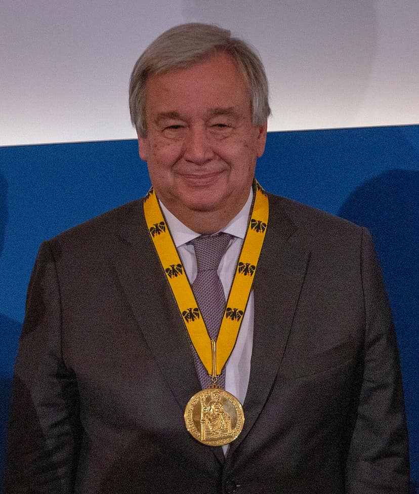 Foto d'archivio: António Guterres visita il Kirghizistan per il vertice SCO e incontro con il presidente Japarov