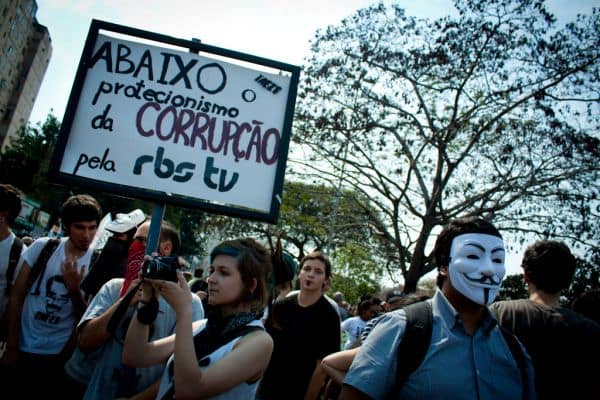 Archivbild: Proteste am Praça D. João I und die Position von Pedro Duarte