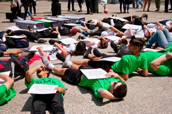 Foto d'archivio: L'esercito israeliano scagiona i soldati per l'attacco a Gaza che ha ucciso Zomi Frankcom