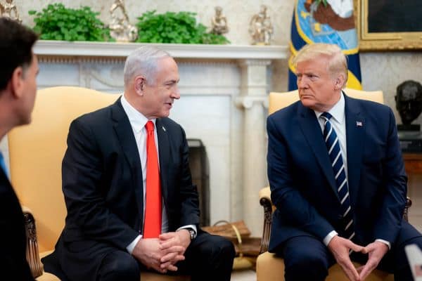 Trump manifesta apoio a Netanyahu antes das eleições em Israel