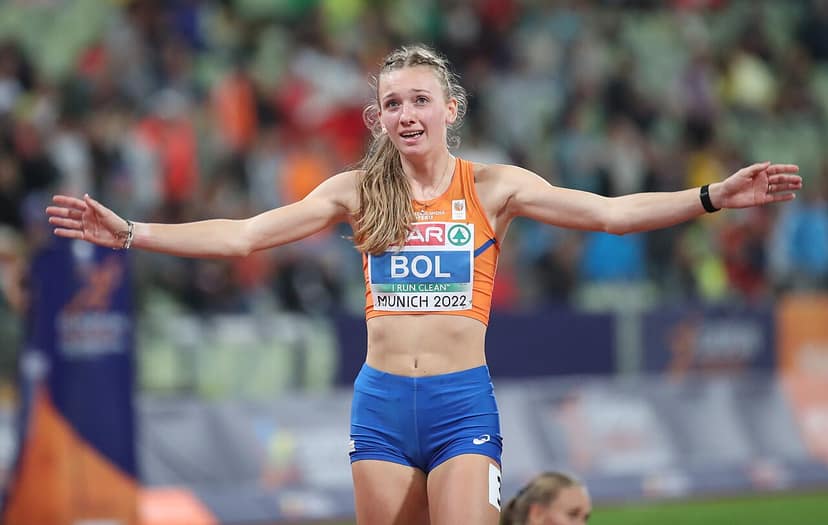 Foto de arquivo: Femke Broeders-Bol termina em segundo na final da Diamond League dos 800 metros em Bruxelas