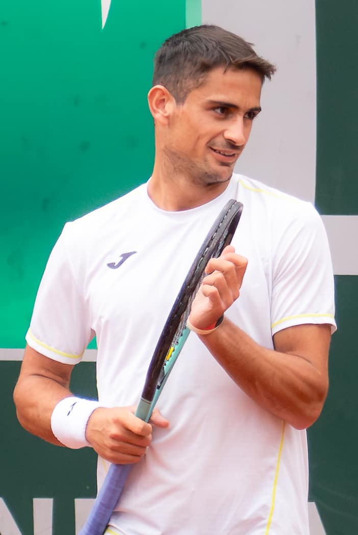 Archivbild: Mariano Navone schlägt Djokovic in der ersten Runde der US Open