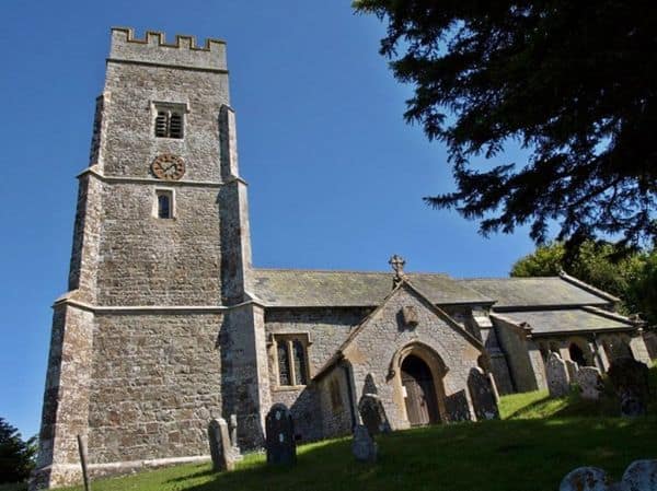 Mourners Gather at Funeral for Ann Widdecombe in Devon