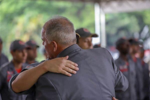 Foto de arquivo: Bombeiro de Arouca em estado crítico vai ser transferido para Gaia