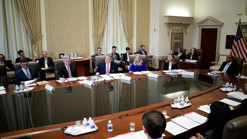 Archieffoto: Donald Trump dreigt met handelsbeperkingen als Fed rente niet verlaagd