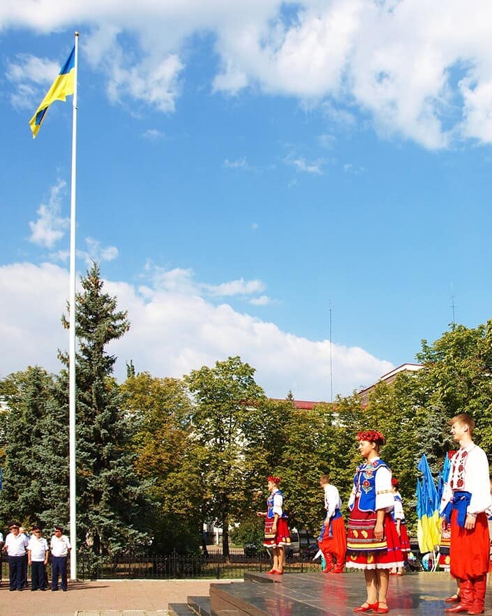 Archieffoto: UK-premier Andy Burnham Bezoekt Kyiv voor Onafhankelijkheidsdag Viering