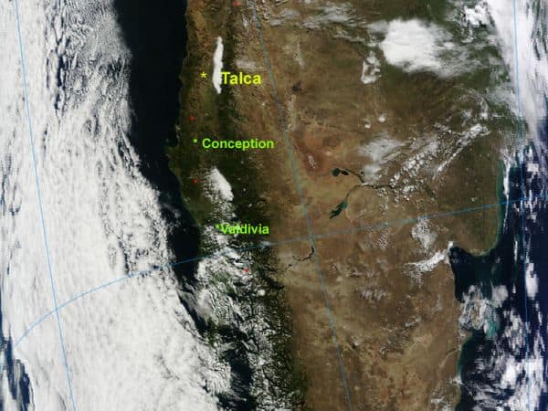 Erdbeben in Peru und Chile am 19. August 2026 gemeldet