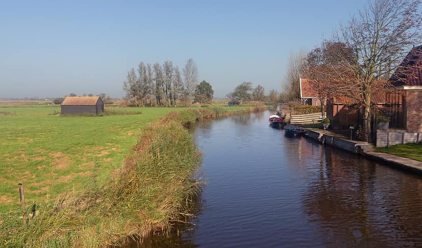 Número creciente de fisuras en diques de Zuid-Holland por sequía
