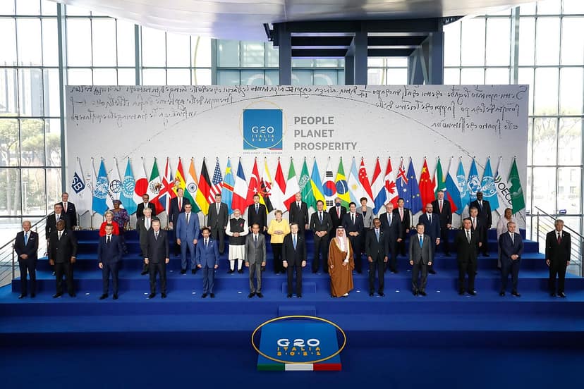 Archieffoto: Russische minister van Financiën neemt deel aan G20-bijeenkomst in de VS