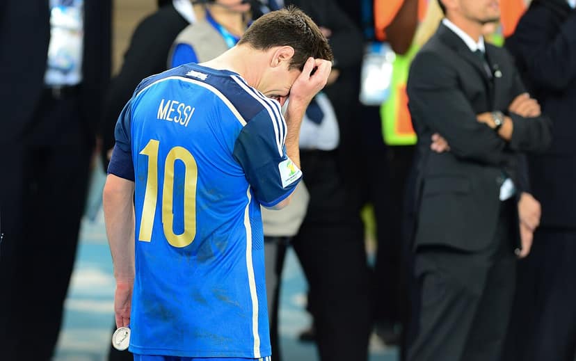 Foto d'archivio: Messi annuncia l'addio alla nazionale argentina dopo 20 anni