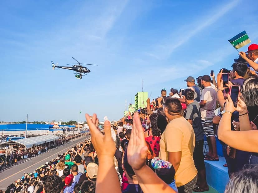 Civiele optochten markeren de vieringen van 7 september in Brazilië