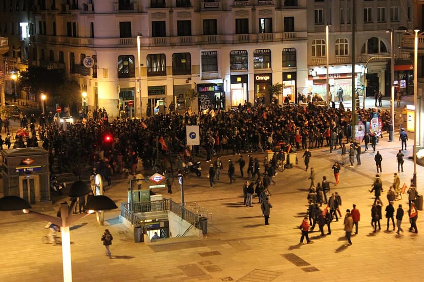 Protestas masivas en España por la crisis de vivienda y convocatorias a huelga general