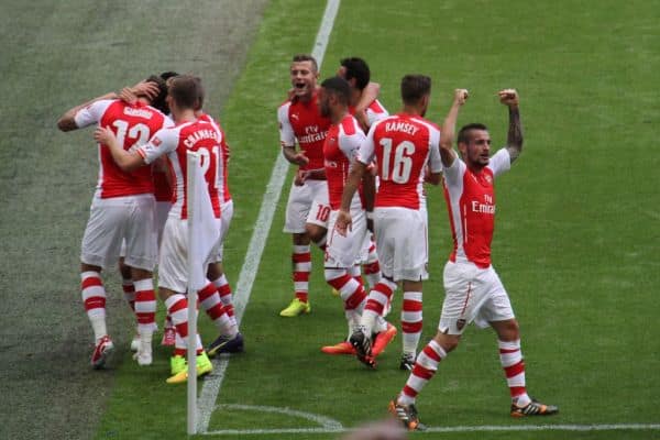 Arsenal gana la Community Shield con un convincente 3-0 contra el Manchester City