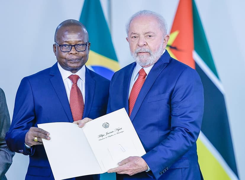 Foto d'archivio: Deputato tedesco chiede sostegno per il clima a Mozambico