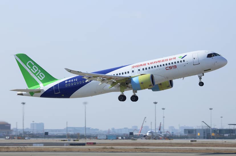 Chinas Comac C919 fliegt erstmals international nach Mongolei