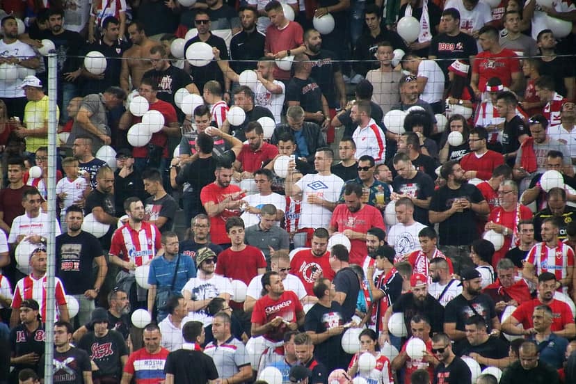 Archieffoto: Rode Ster Belgrado met Arnautovic en Cham gestrand in Champions League-kwalificatie