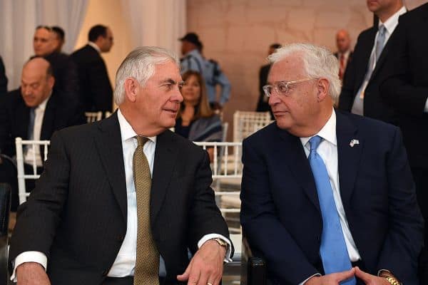 Ambasciatore Usa in Israele: "Assedio ai palestinesi è terrorismo"