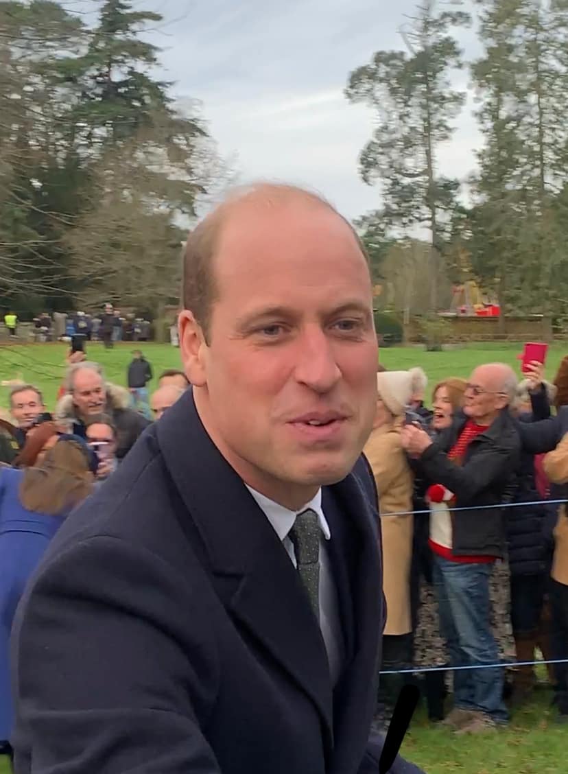 Prins William vertegenwoordigt Charles op de begrafenis van koning Harald